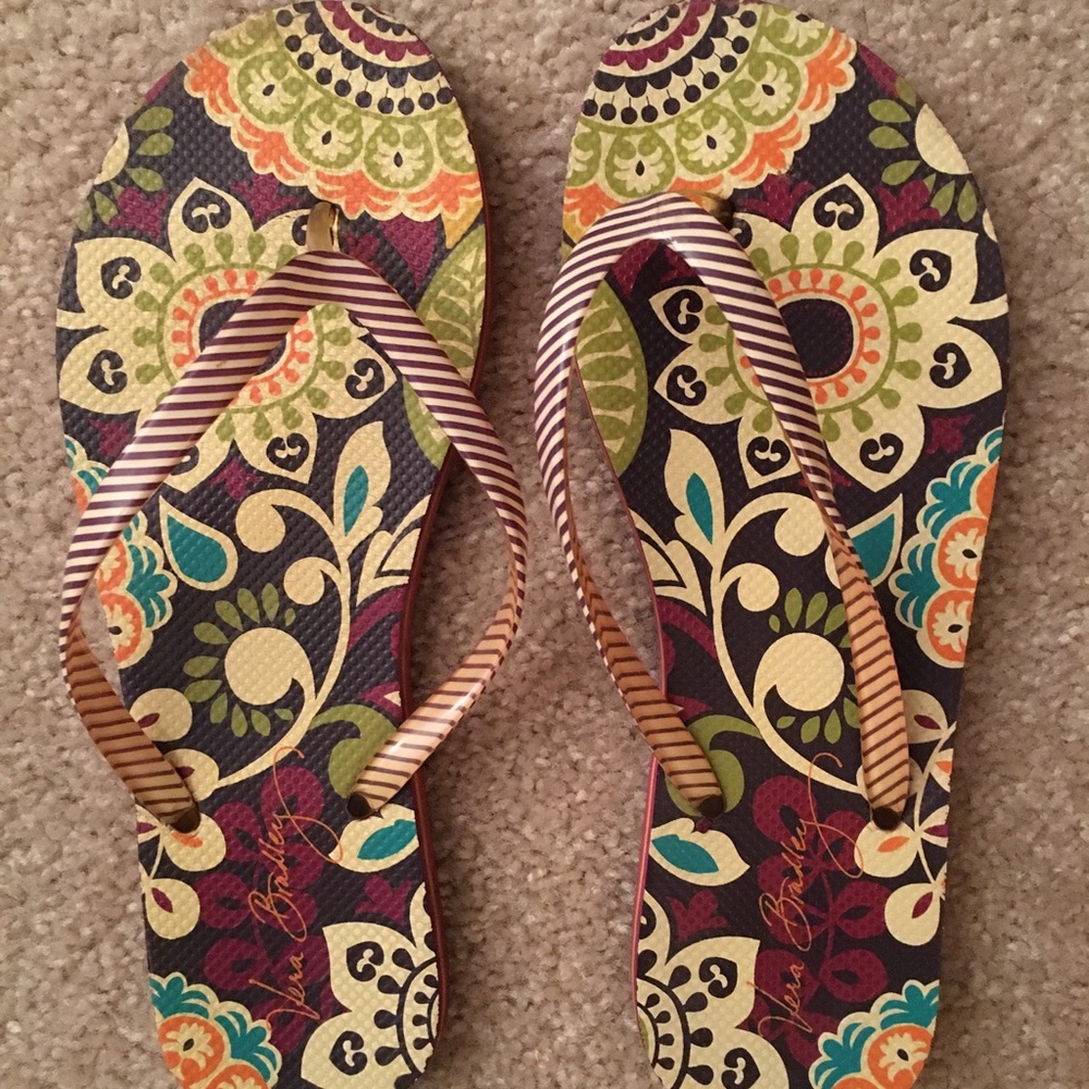 Vera Bradley Women’s Size 10 Flip-Flops